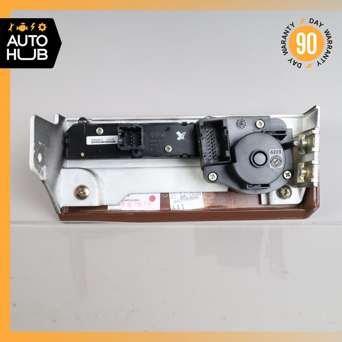 03-13 Maserati Quattroporte M139 Headlight Control Switch Module w/ Trim OEM 84k - photo 8