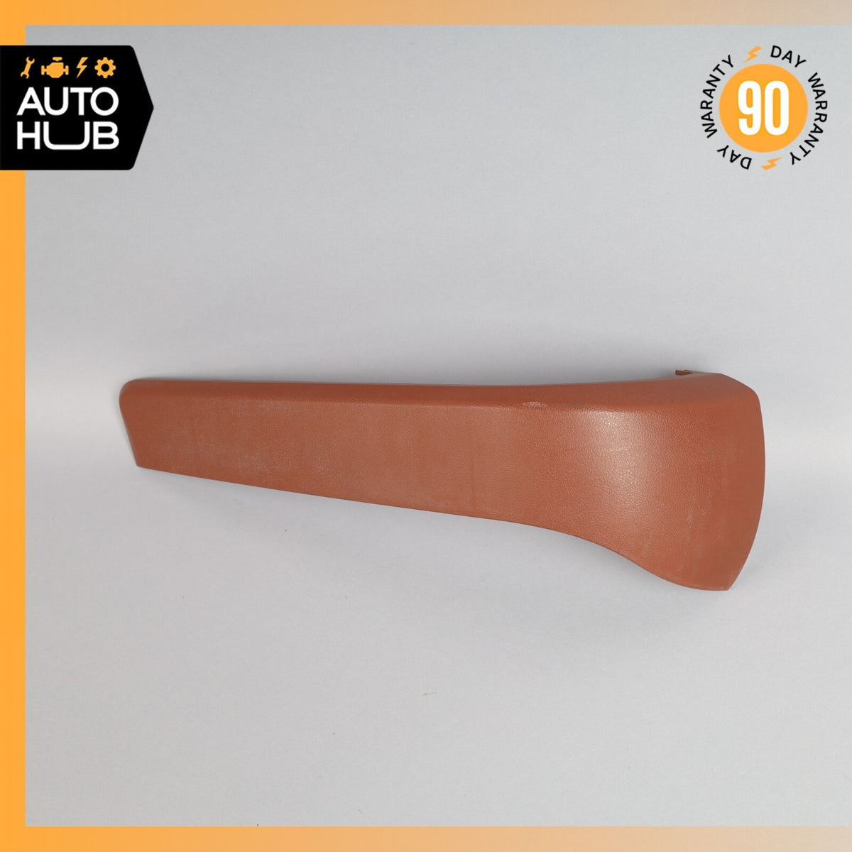 07-10 Mercedes W216 CL550 CL600 Right Outside Seat Cover Panel Trim Red OEM - photo 1