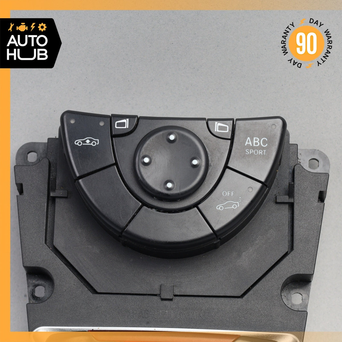 Mercedes R230 SL500 SL55 AMG Convertible Top Roof ABC Mirror Control Switch OEM - photo 4