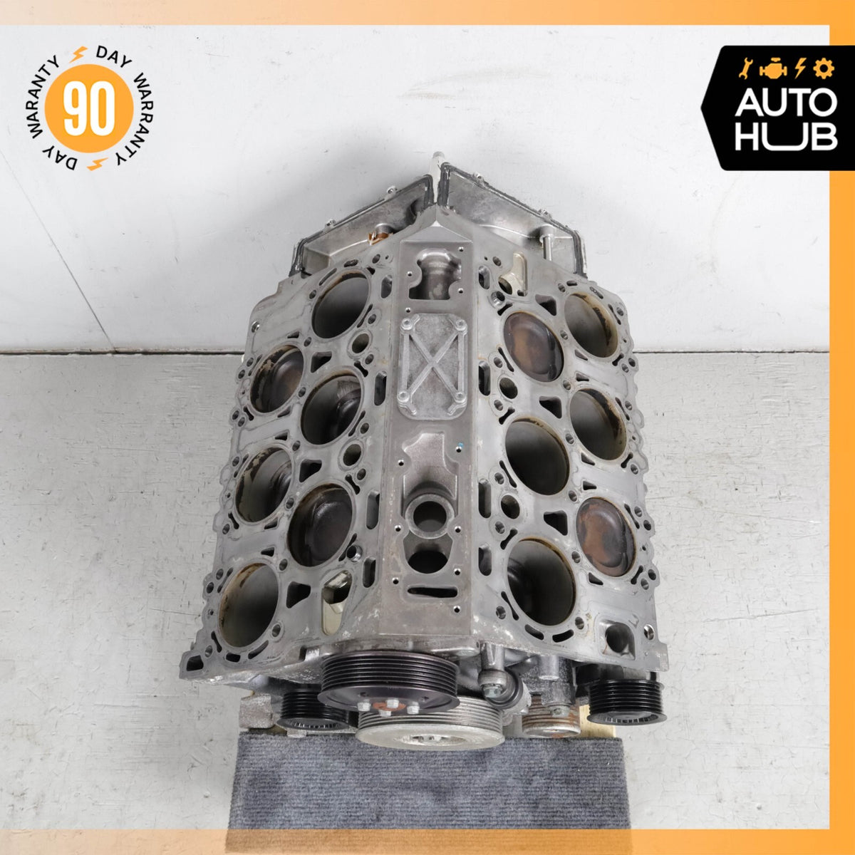 03-13 Bentley Continental GTC Flying Spur 6.0L Engine Motor Block OEM 52k - photo 22