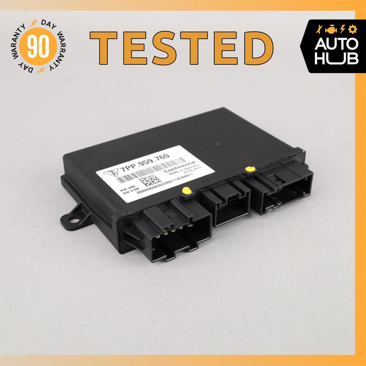 Porsche Cayenne 958 Front Left or Right Side Seat Control Module 7PP959760 OEM - photo 1
