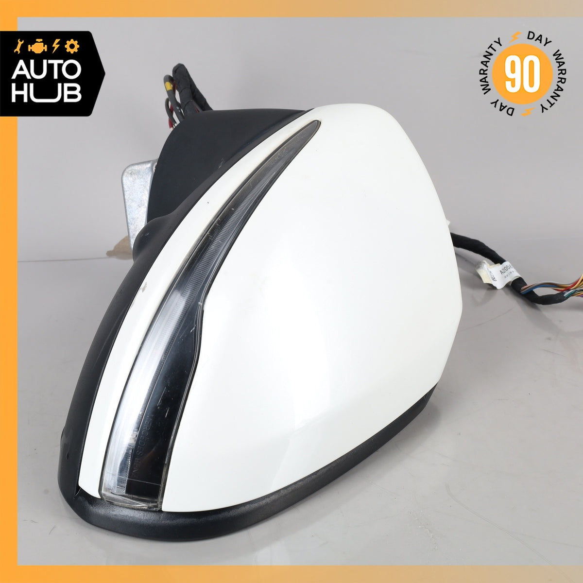 17-21 Mercedes W205 C300 C63 Left Rear View Mirror w/ Blind Spot & Camera OEM - photo 6