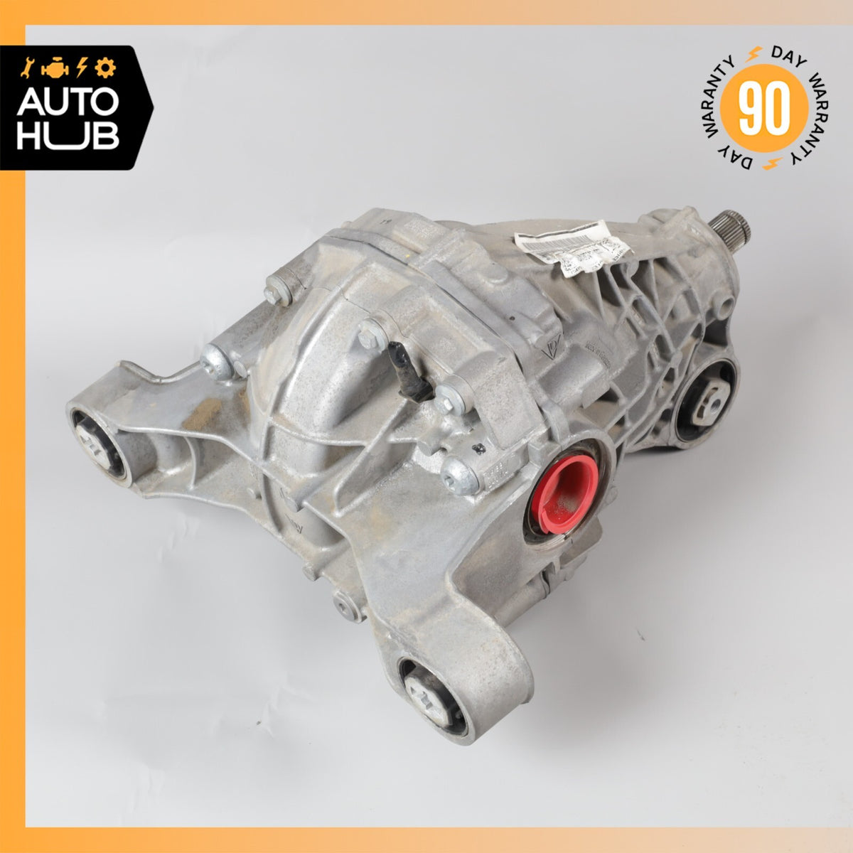 15-18 Porsche Cayenne S 958 3.6L V6 Rear Differential Diff Axle Carrier OEM - photo 2
