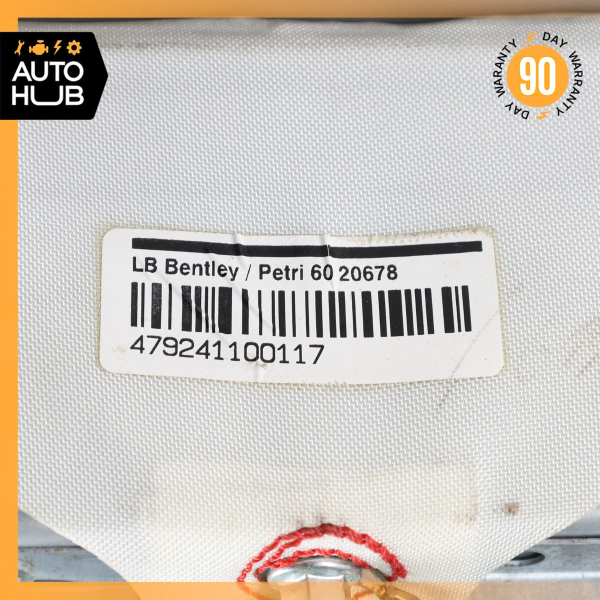 03-06 Bentley Continental GT Flying Spur Passenger Dash Airbag Air Bag OEM 36k - photo 10