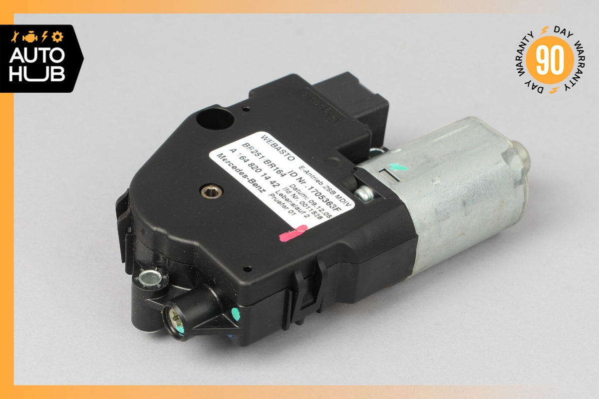 06-13 Mercedes W164 ML350 GL550 Panoramic Sunroof Sun Roof Motor 1648201442 OEM - photo 5