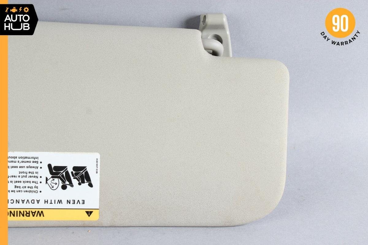 06-12 Mercedes W164 ML350 ML550 Sun Visor Sunvisor Front Left Side Gray OEM - photo 7