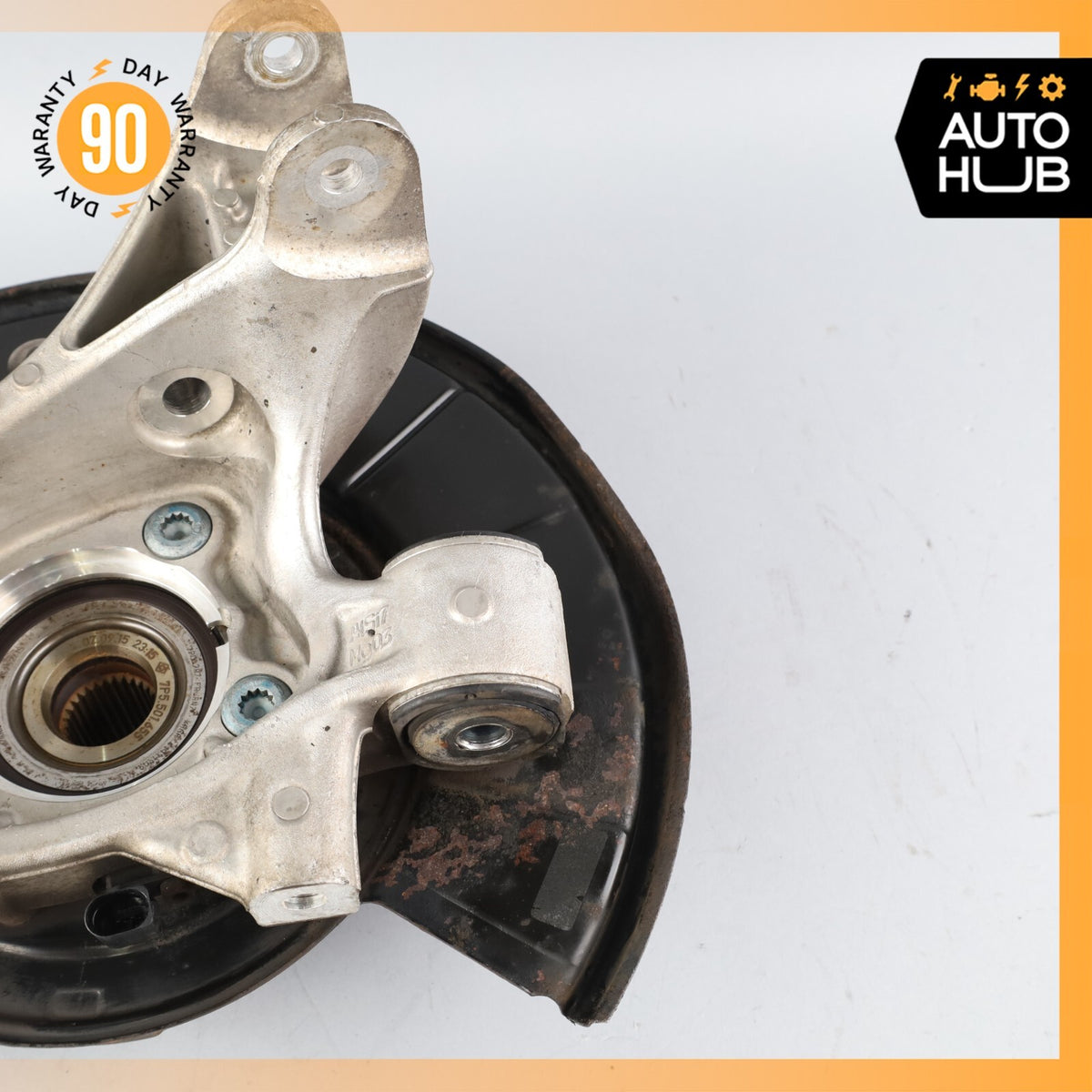 15-18 Porsche Cayenne 958 E-Hybrid Rear Right Side Knuckle Spindle OEM - photo 10