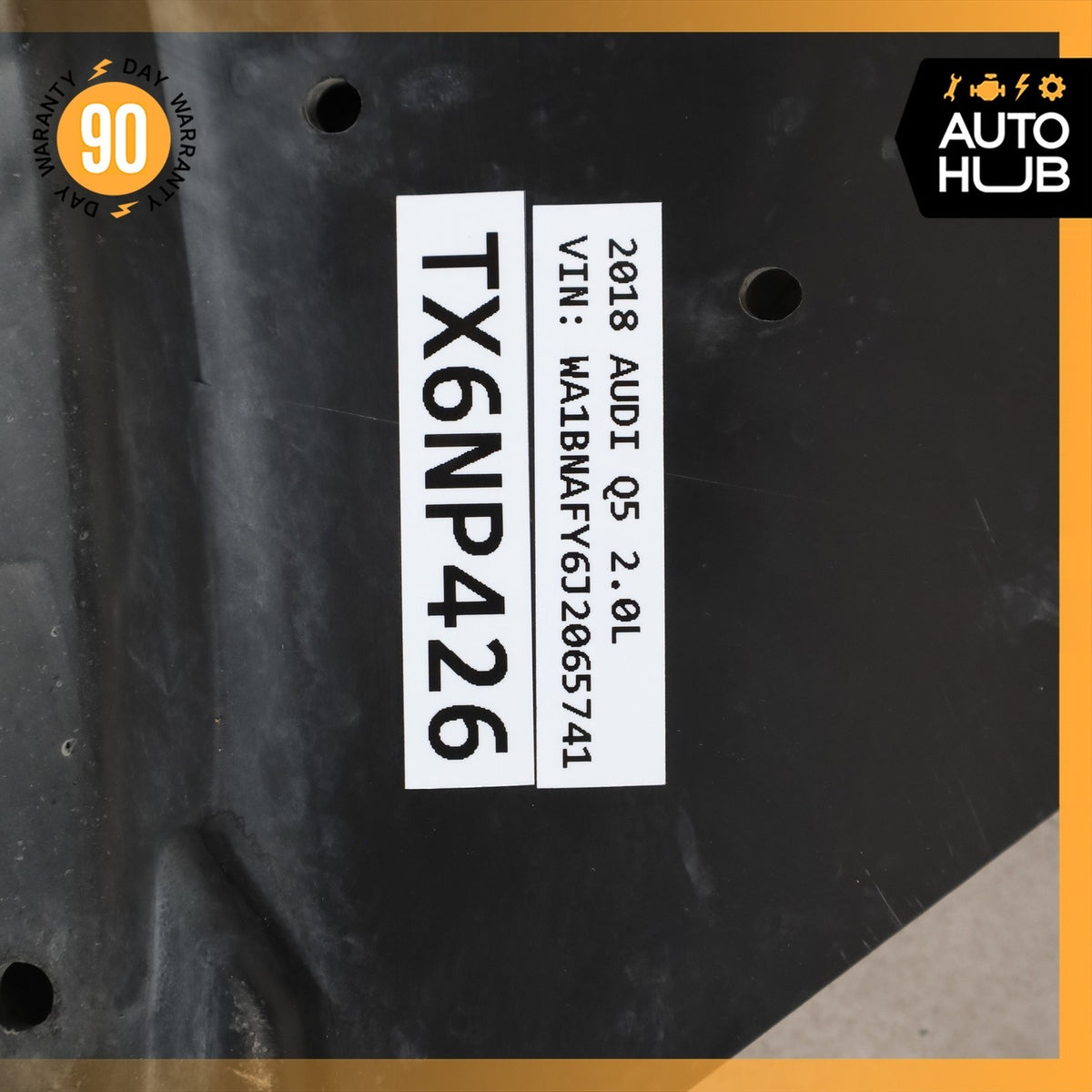 Audi FY Q5 Front Bumper Lower Splash Guard Shield Panel OEM - photo 11
