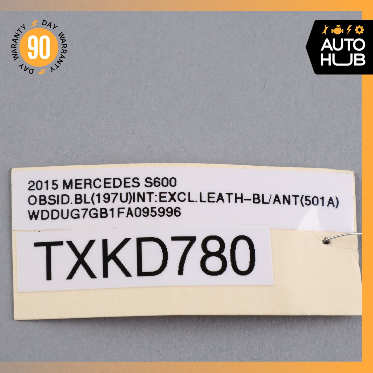 14-15 Mercedes W222 S600 S550 S63 AMG Positive Battery Terminal Cable OEM - photo 13