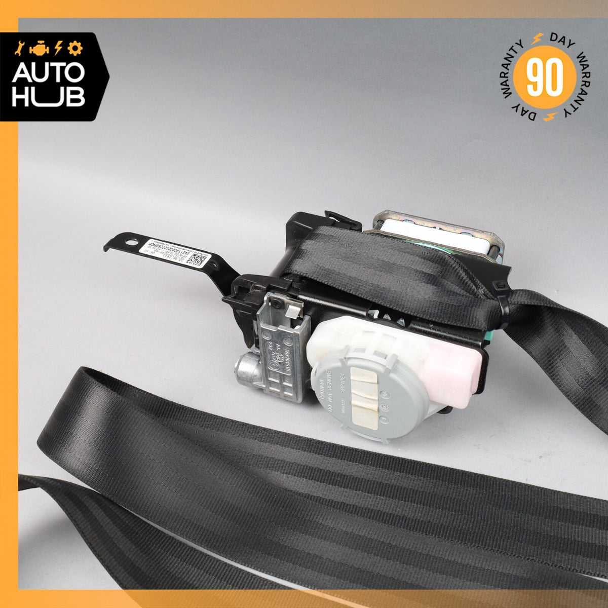 11-18 Porsche Cayenne 958 Hybrid S Front Left Driver Side Seat Belt Black OEM - photo 10