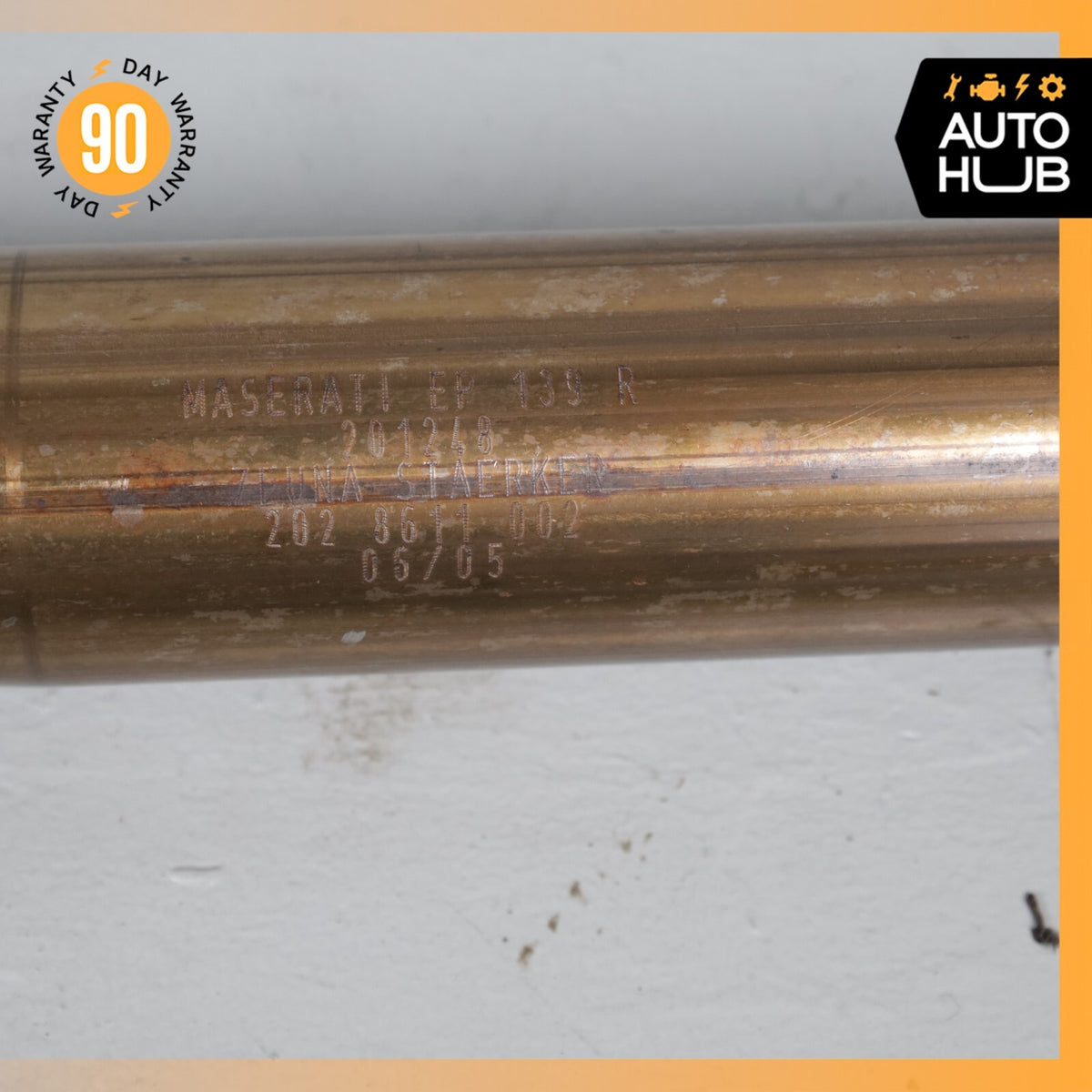 Maserati Quattroporte M139 Engine Exhaust Pipes Right & Left Set OEM 29k - photo 14