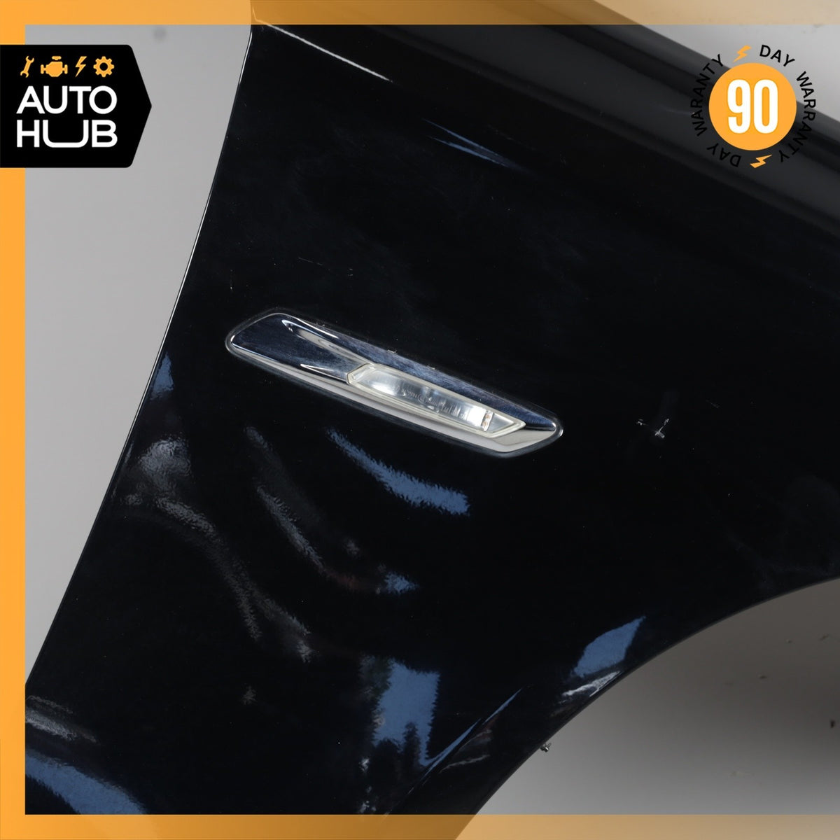 11-16 BMW F10 535i 550i Fender Front Right Passenger Side Black OEM - photo 3
