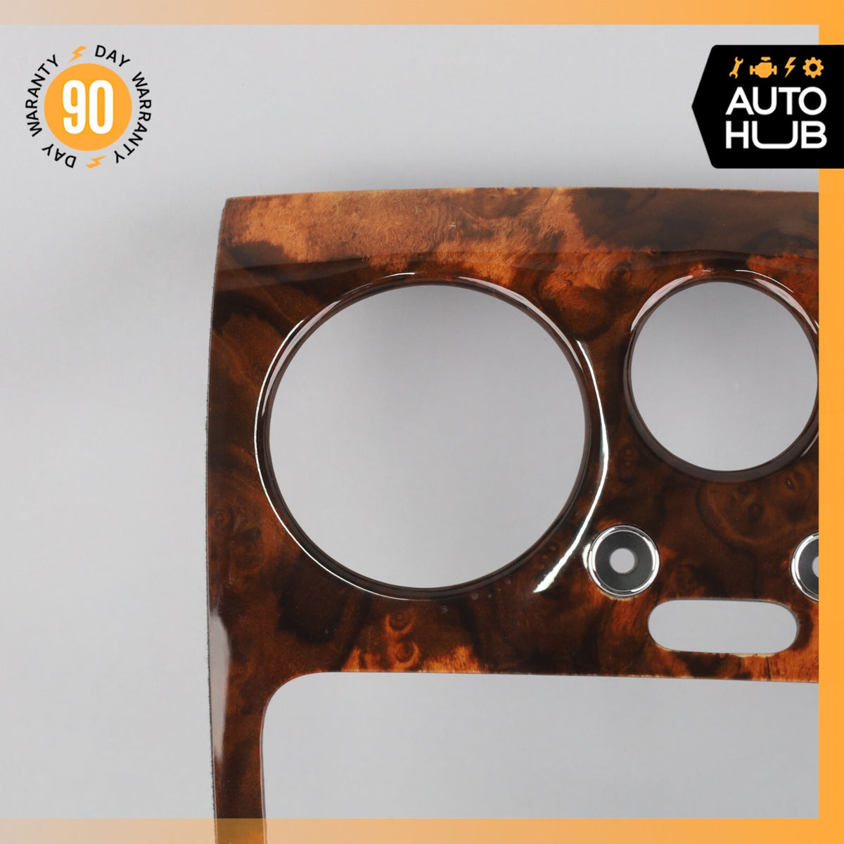 Bentley Continental Flying Spur Center Dashboard Instrument Panel Wood OEM 76k - photo 4