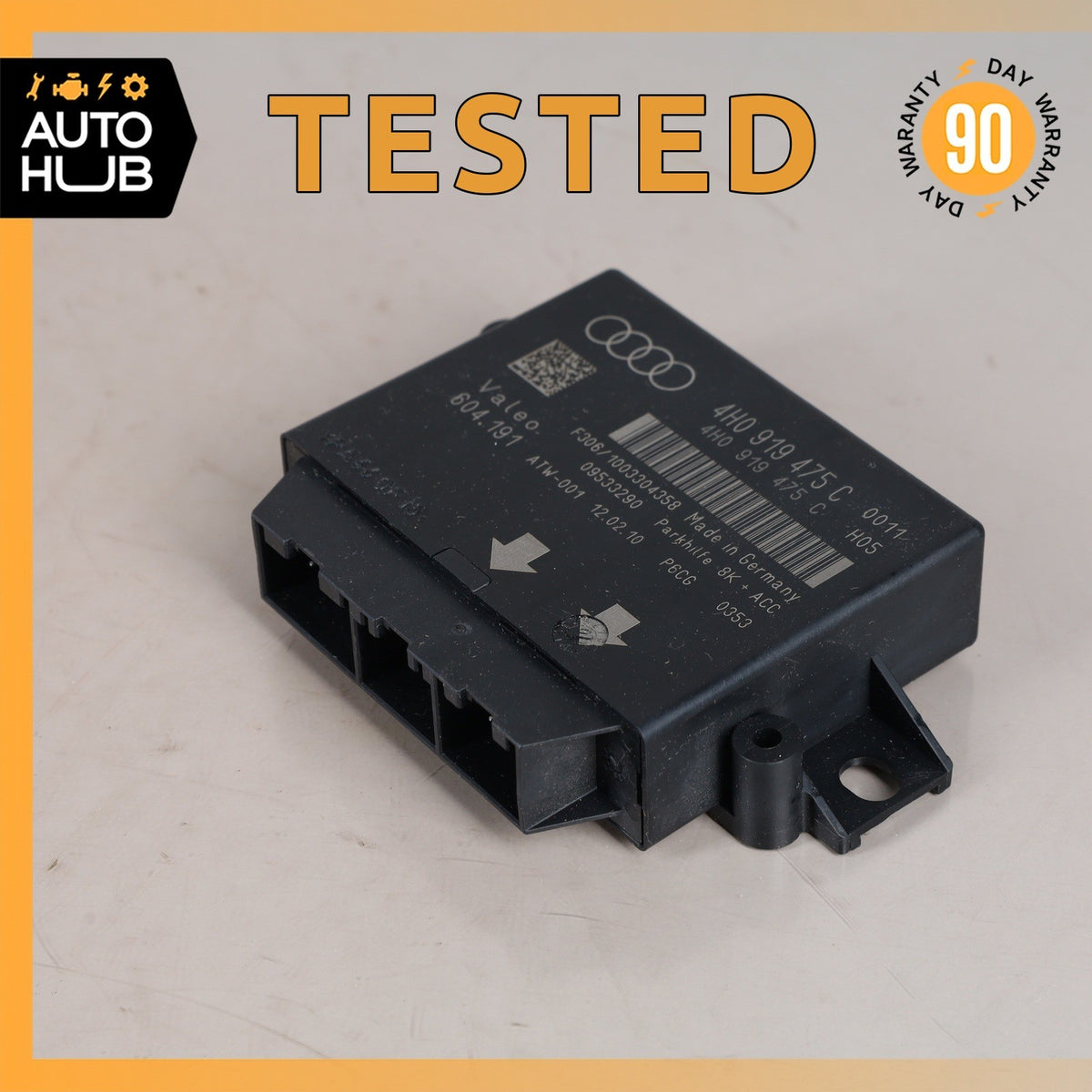 11-18 Audi D4 A8 Parking Aid Control Module 4H0919475H OEM - photo 1