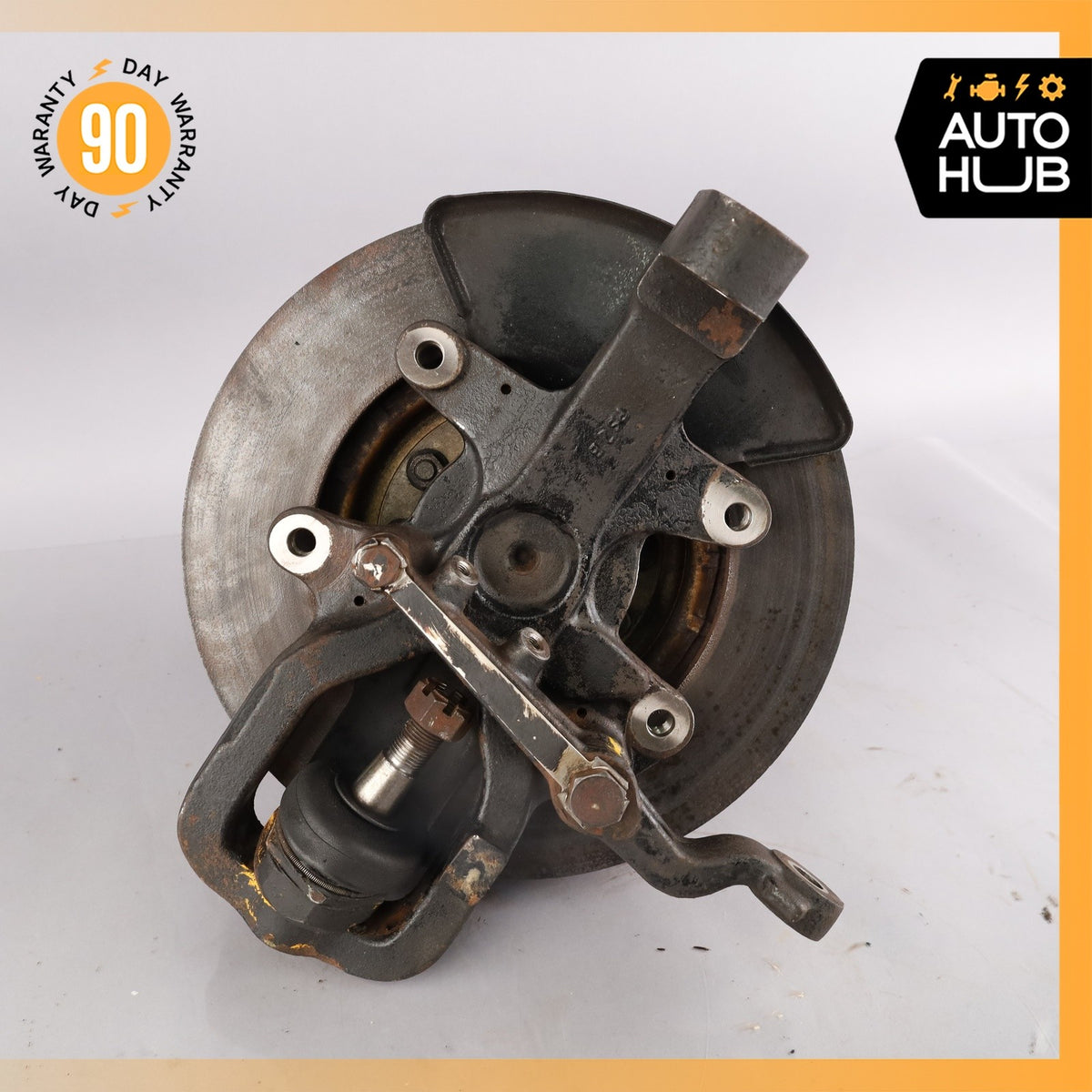 Rolls Royce Silver Spur Mulsanne Front Left Spindle Knuckle Hub w/ Disc OEM - photo 8