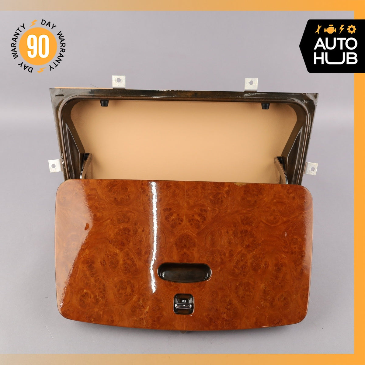 00-04 Bentley Arnage Front Left or Right Seat Back Upper Folding Table OEM 30k - photo 4