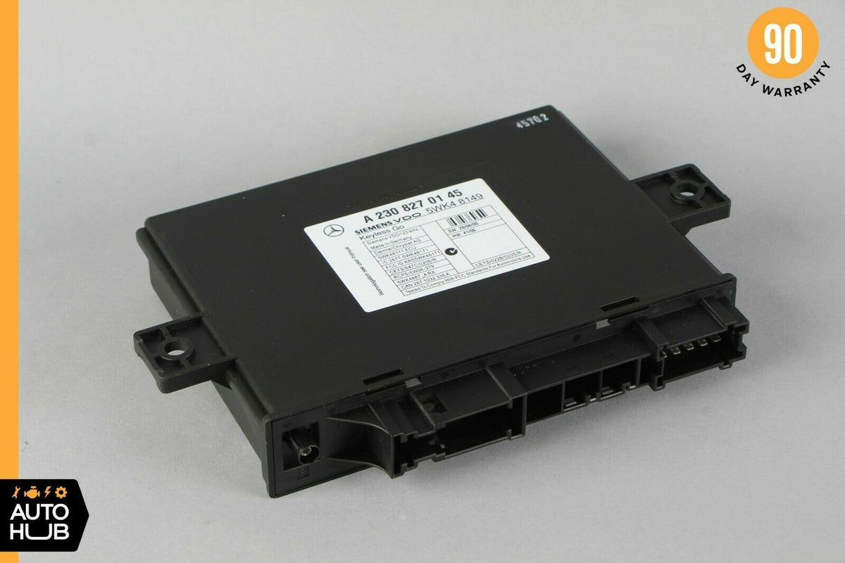 07-12 Mercedes R230 SL550 SL55 AMG Keyless Go Entry Control Module 2308270145 - photo 1
