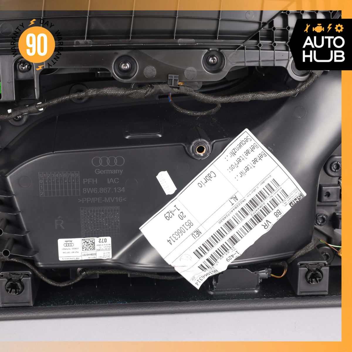18-24 Audi B9 S5 A5 RS5 Front Right Side Interior Door Panel Suede OEM 24k - photo 19