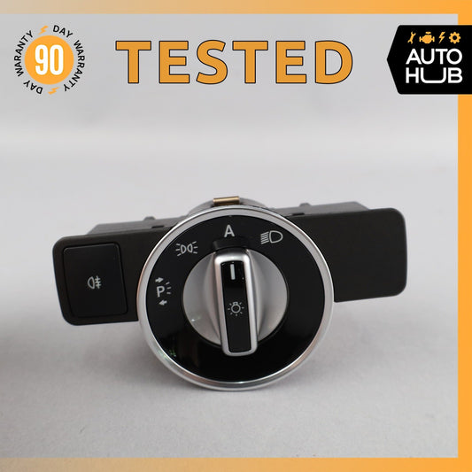 08-20 Mercedes W212 E350 SLK250 Headlight Fog Light Switch Control Module OEM - photo 1
