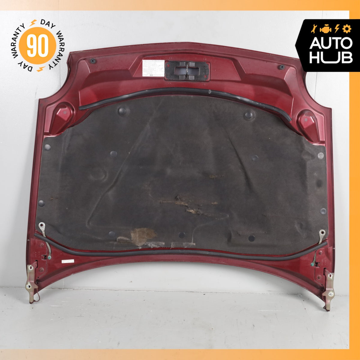 02-05 Ford Thunderbird 3.9L V8 Hood Cover Panel Assembly Red OEM 80k - photo 11