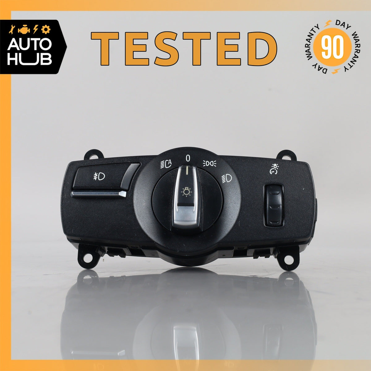 09-19 BMW F10 550i 640i Headlight Control Switch 61316803962 OEM - photo 1