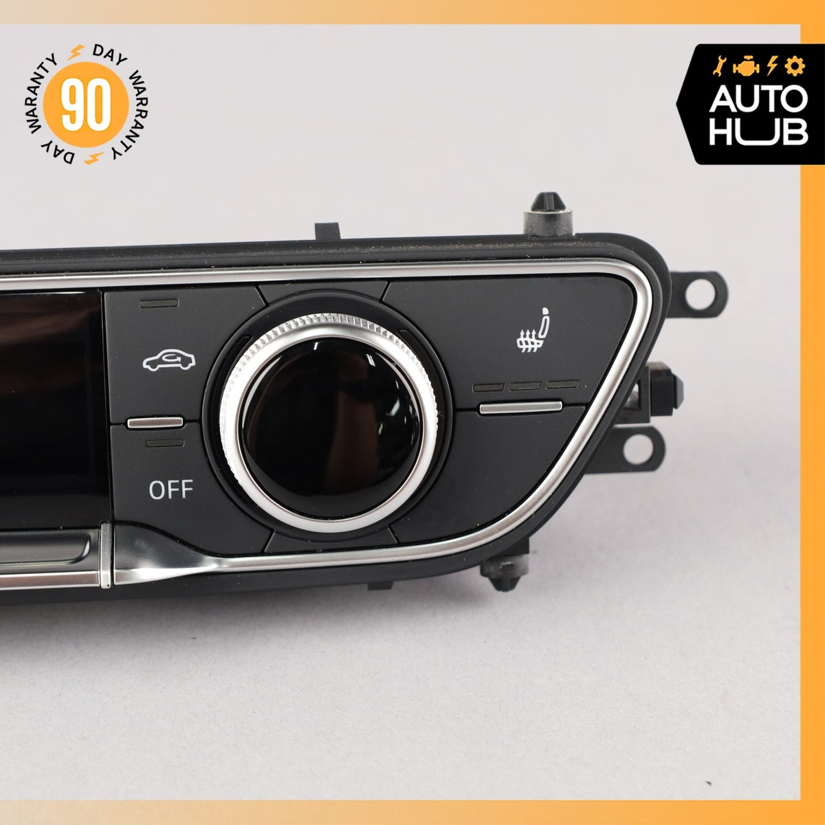 18-25 Audi 8R Q5 SQ5 Dashboard A/C AC Climate Control Panel Switch Black OEM - photo 6
