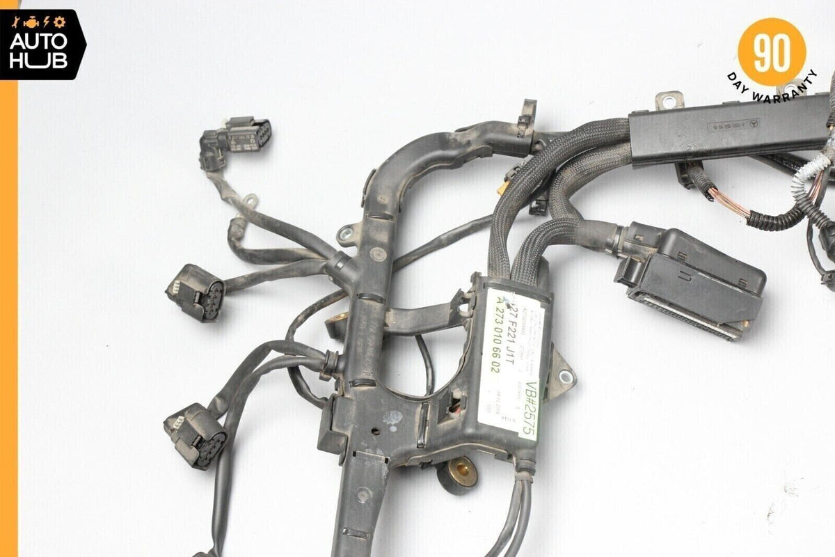 07-11 Mercedes W221 S550 CL550 M273 5.5L RWD Engine Motor Cable Wire Harness OEM - photo 2
