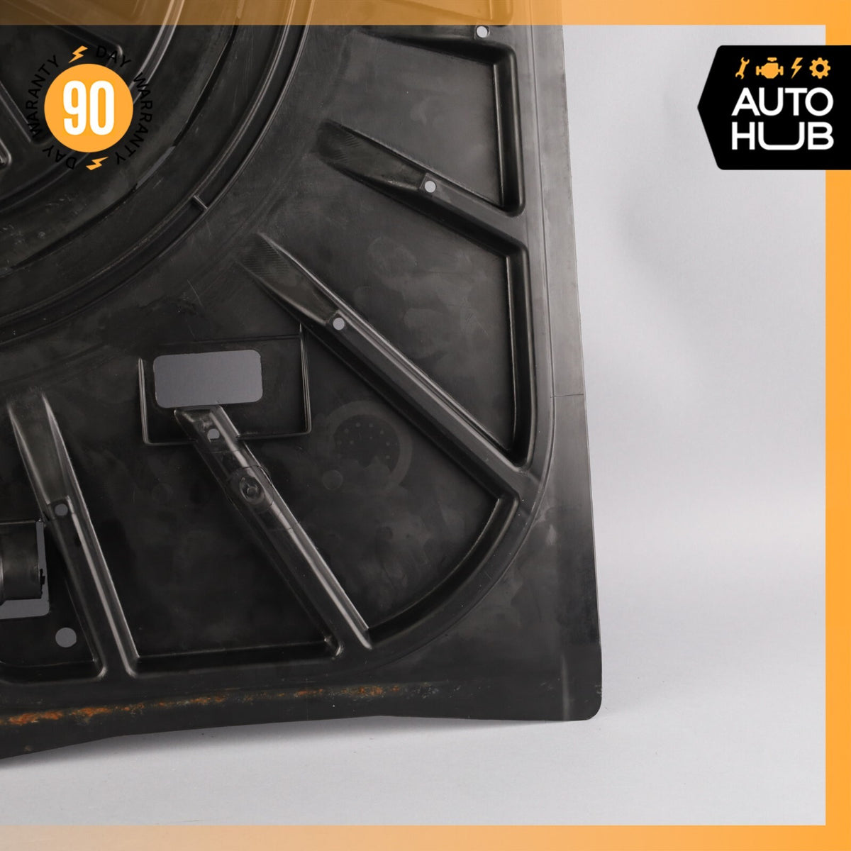 93-95 Mercedes W124 E320 Convertible Trunk Spare Tire Compartment Panel OEM - photo 20