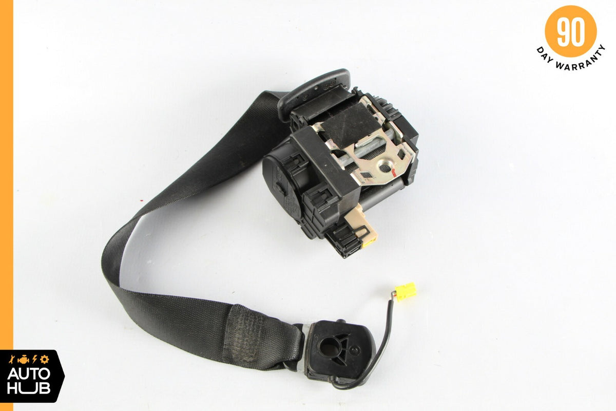 07-10 Mercedes W216 CL550 CL600 Front Right Passenger Side Seat Belt Black OEM - photo 5