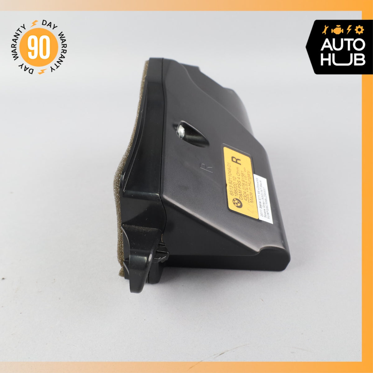 08-19 BMW E71 F16 X6 Right Passenger Side D-Pillar Tweeter Speaker OEM - photo 8