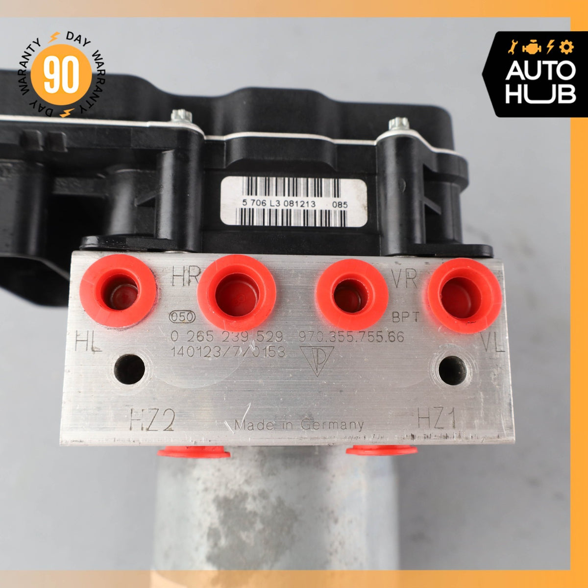 14-16 Porsche Panamera 970 E-Hybrid ABS Hydraulic Pump Control Module OEM 86k - photo 10