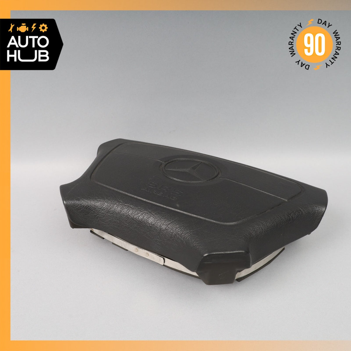 92-98 Mercedes R129 SL320 300SL Driver Steering Wheel Airbag Air Bag Brown OEM - photo 6