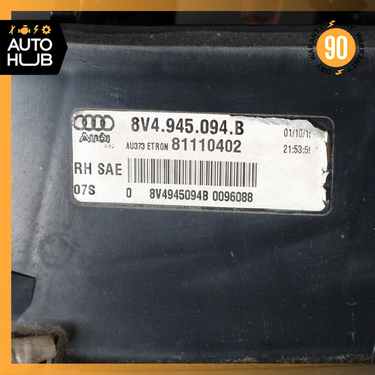 16-18 Audi 8V A3 E-Tron Rear Right Passenger Side Inner Tail Light Lamp OEM 78k - photo 14