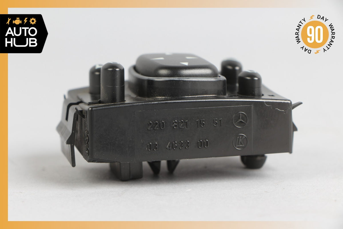 00-06 Mercedes W220 S600 CL500 Side Rear View Mirror Adjust Switch Button OEM - photo 4