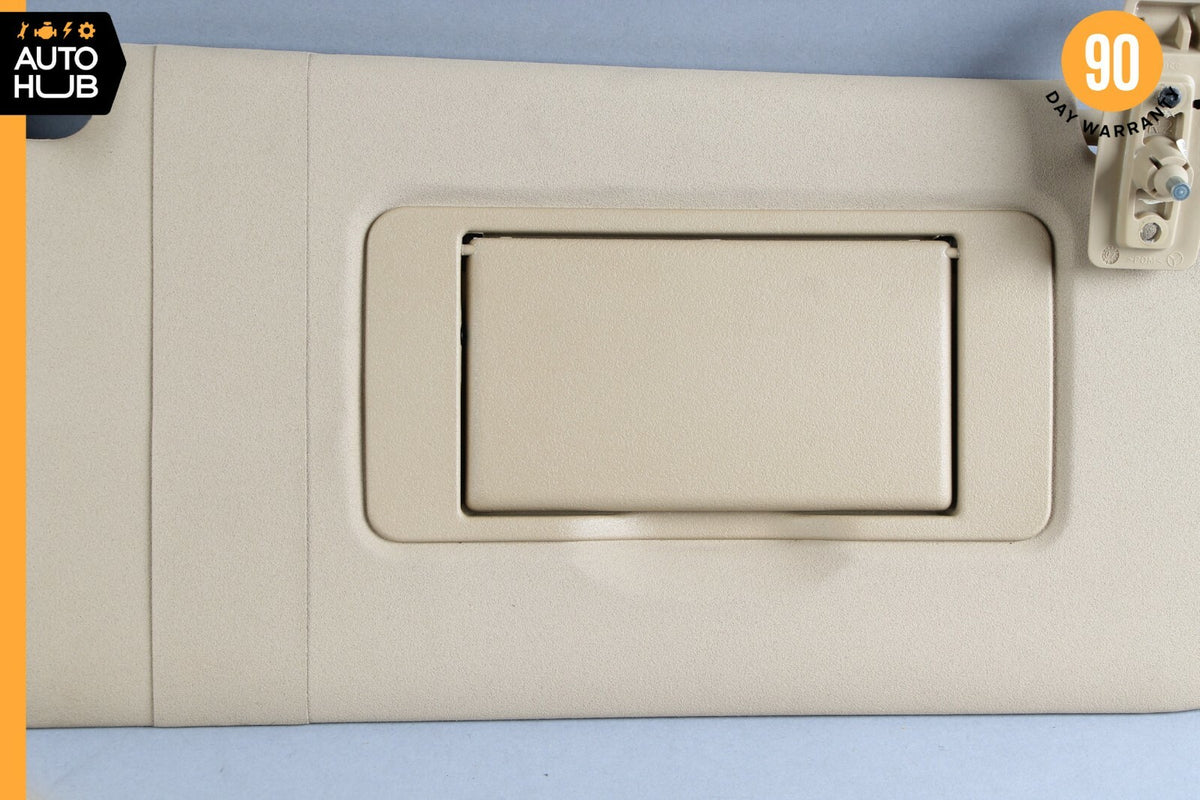 06-12 Mercedes X164 GL450 ML450 Sun Visor Sunvisor Front Right Side Beige OEM - photo 3