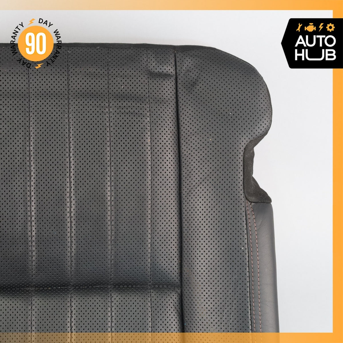 Mercedes W221 S600 Rear Right Side Bottom Lower Seat Cushion Exclusive Black OEM - photo 3