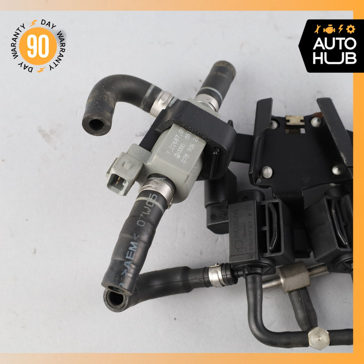03-05 Bentley Continental GT EGR Vacuum Solenoid Valve Set w/ Hoses OEM - photo 9