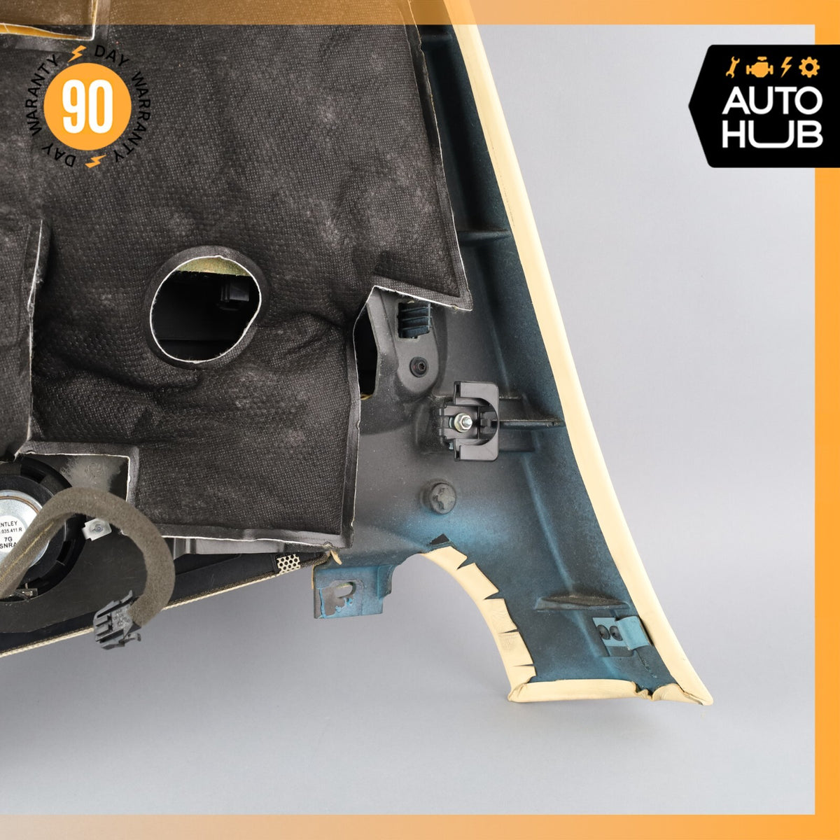 07-11 Bentley Continental GTC Rear Right Side Interior Door Panel OEM 63k - photo 11