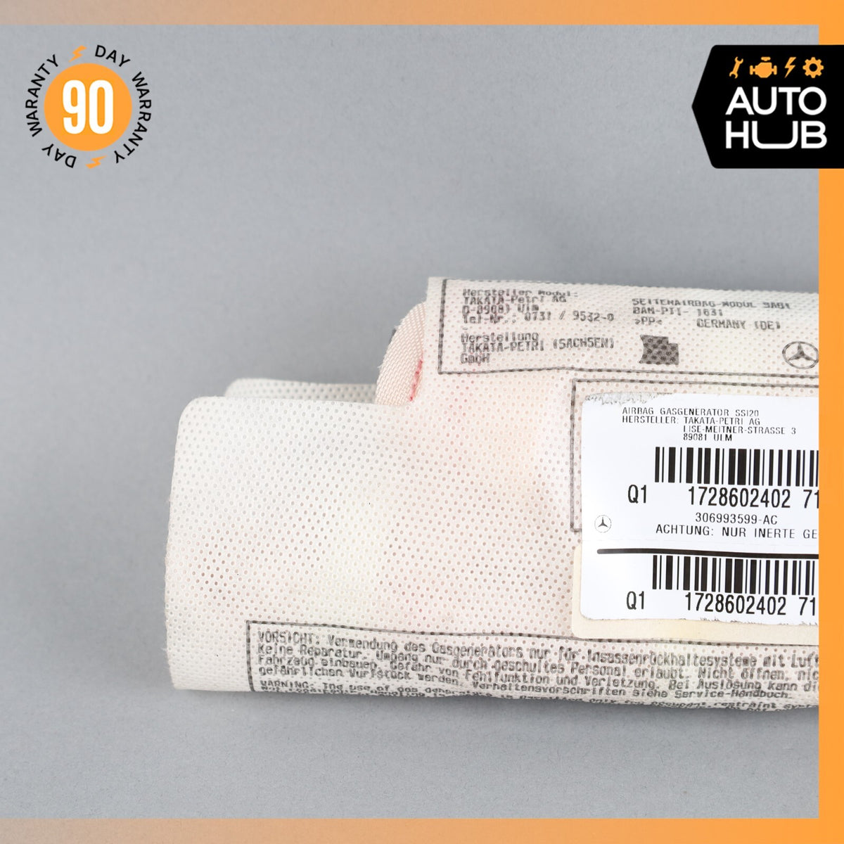 12-20 Mercedes R172 SLK250 SLC300 Front Right Seat Side Airbag Air Bag OEM 49k - photo 2