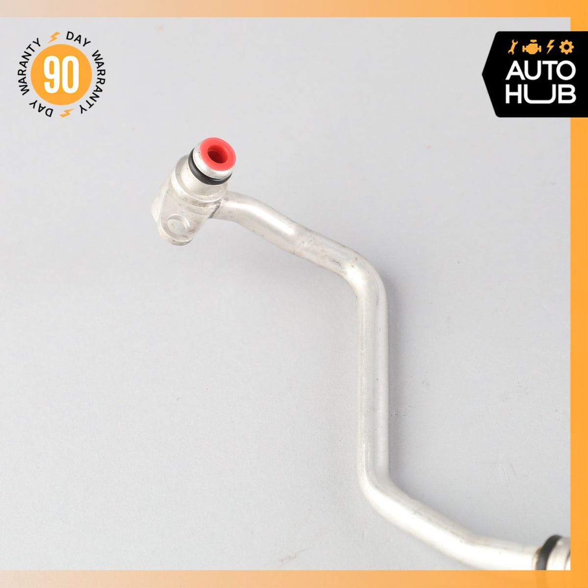 Mercedes W222 S450 C43 AMG Left Side Turbocharger Coolant Feed Hose Pipe OEM - photo 6