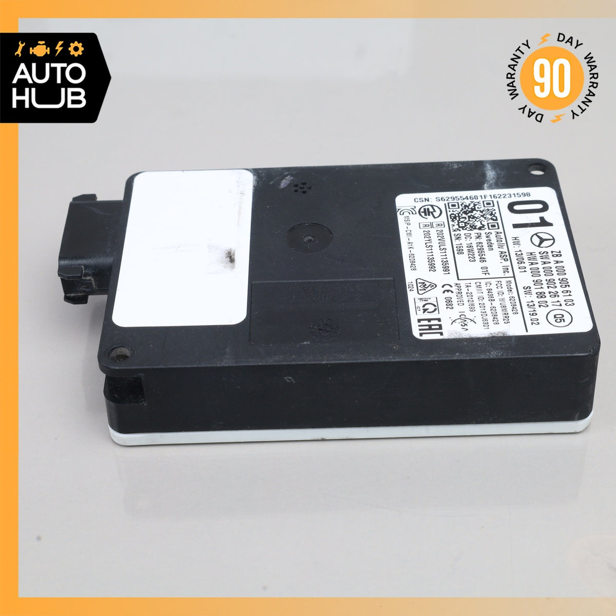 Mercedes W205 C300 Rear Bumper Blind Spot Radar Distance Sensor Module OEM - photo 4