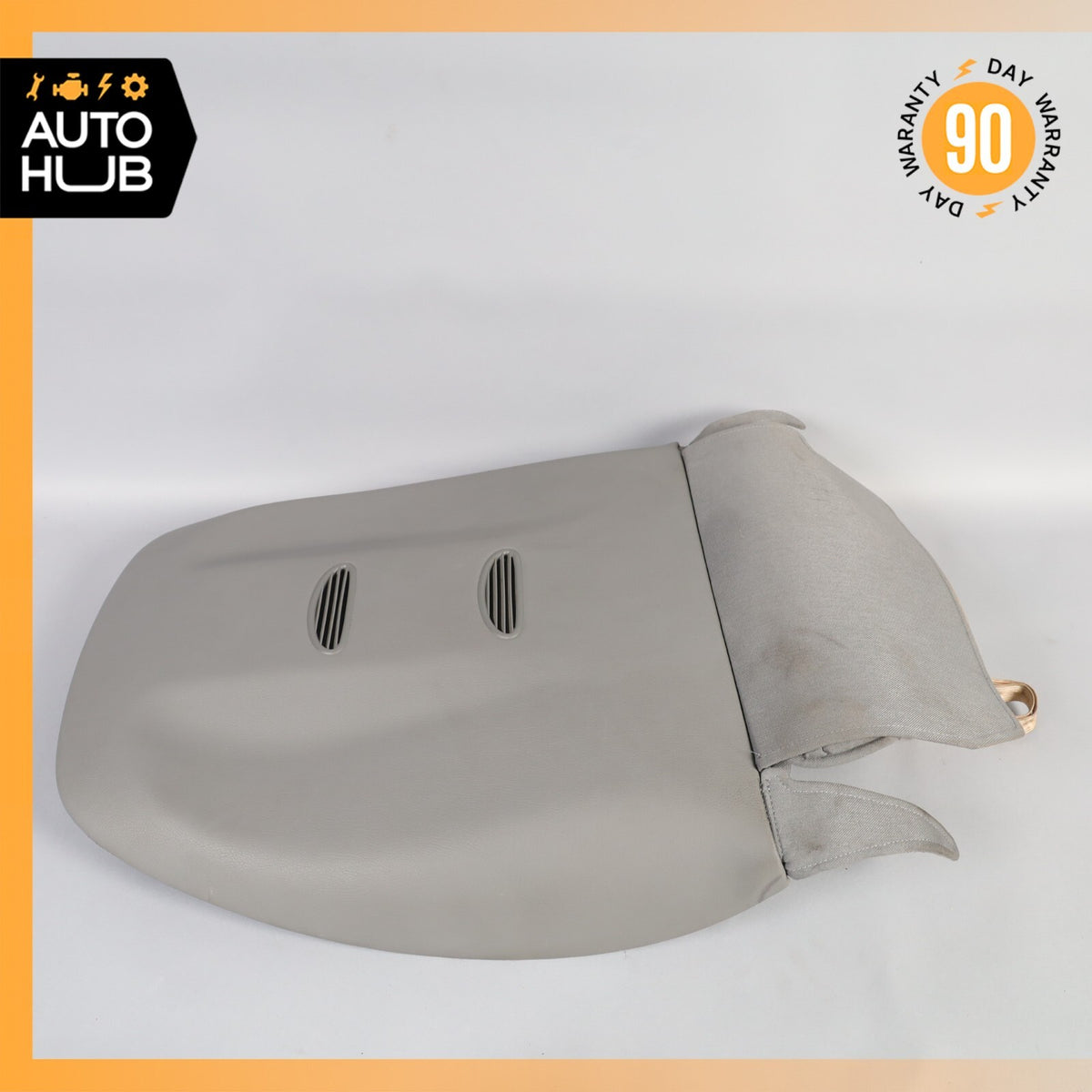07-14 Mercedes W216 CL550 Front Left Driver Side Seat Back Cover Gray OEM - photo 8