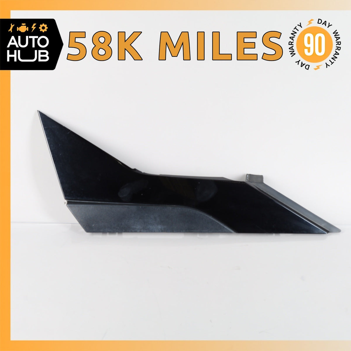 BMW i3 I01 Hybrid Front Right Passenger A-Pillar Cover Panel Molding Black OEM - photo 1