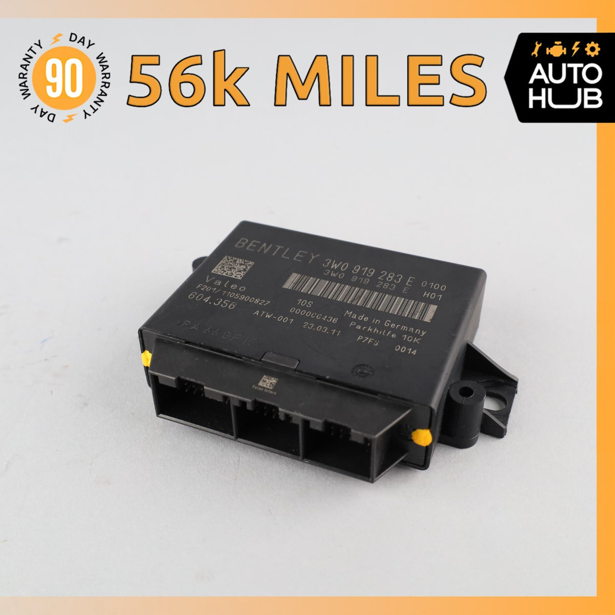 12-18 Bentley Continental GT GTC Park Parking Assist Control Module OEM 56k - photo 1