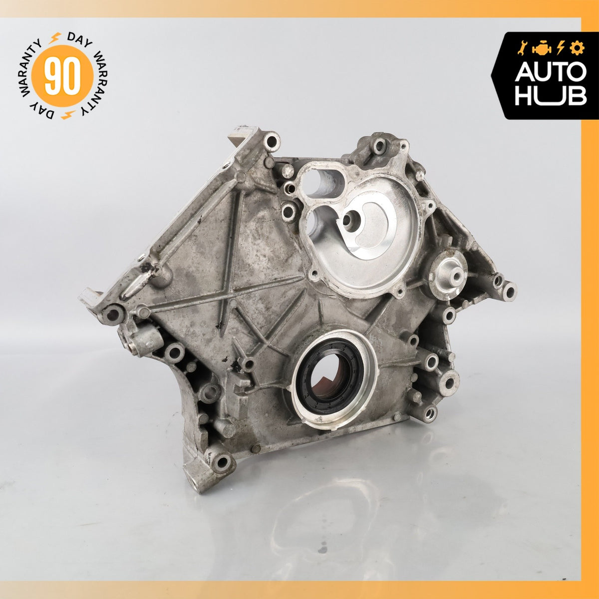 08-14 BMW E70 X5 X6 N63 4.4L V8 Engine Motor Timing Cover OEM - photo 2