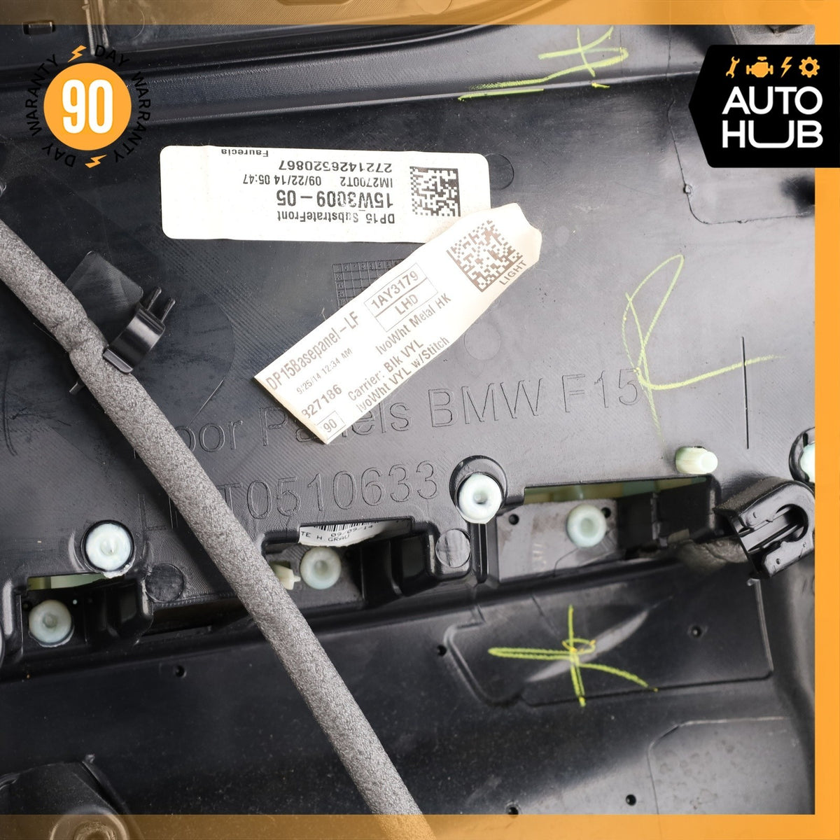 14-18 BMW F15 X5 Front Left Driver Side Door Panel Trim OEM - photo 21