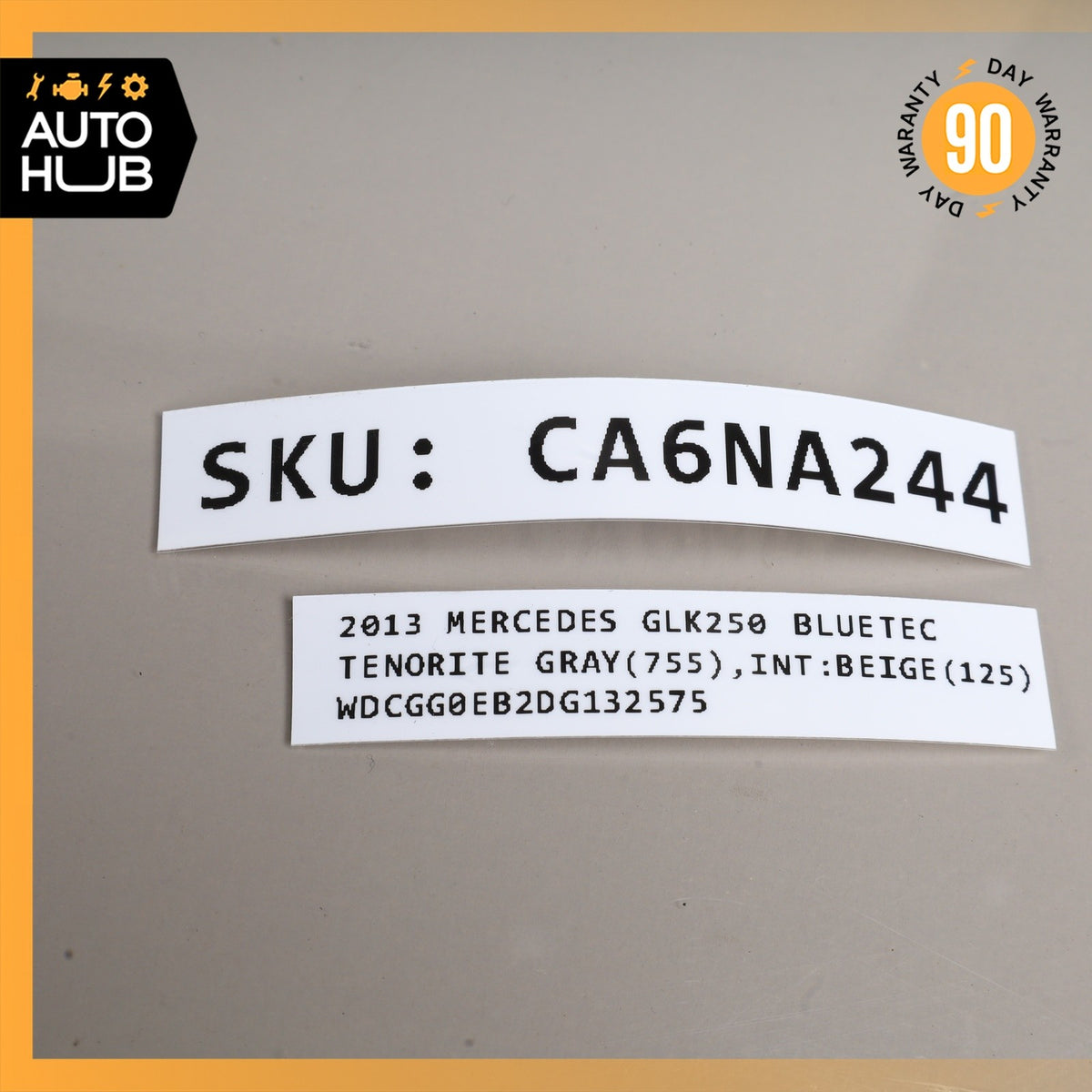 Mercedes X204 GLK250 S350 Diesel Exhaust Gas Aftertreatment Control Unit OEM - photo 10