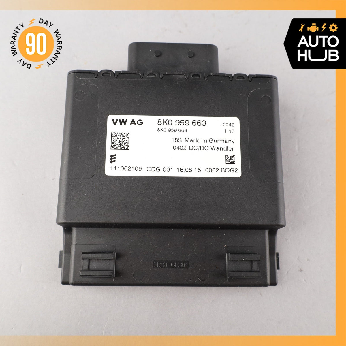 Porsche Macan 95B Voltage Stabilizer Control Module Unit ECU 8K0959663 OEM - photo 8