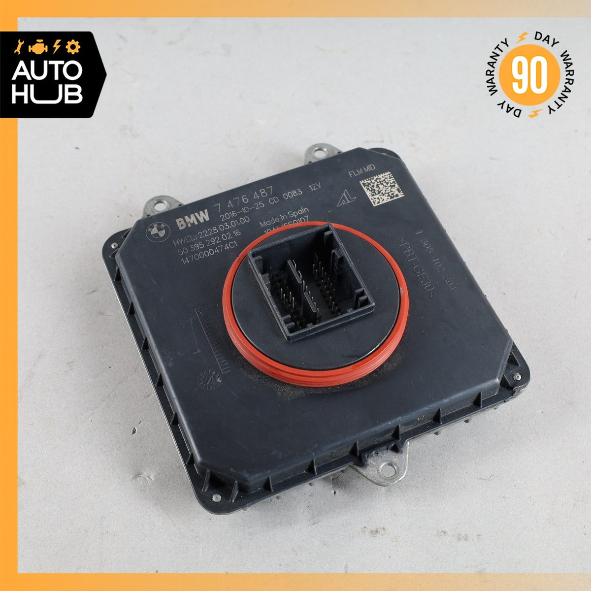 BMW G12 740Li Adaptive Headlight Head Light Lamp Ballast Control Module OEM - photo 2