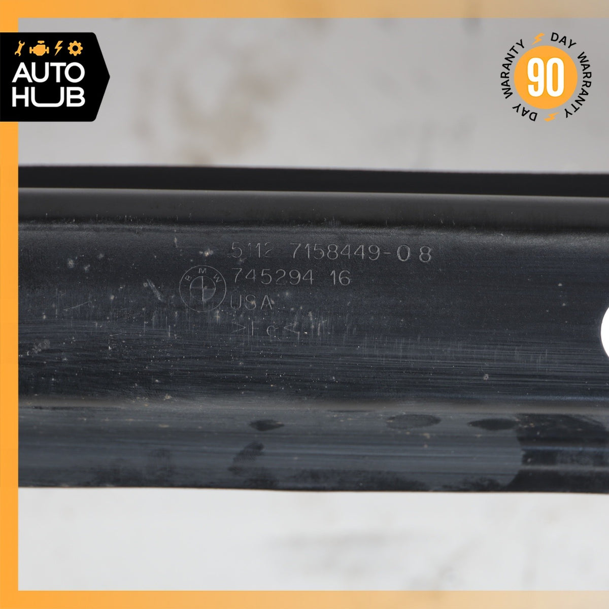 07-14 BMW E70 X5 X6 Rear Bumper Reinforcement Impact Bar OEM - photo 13